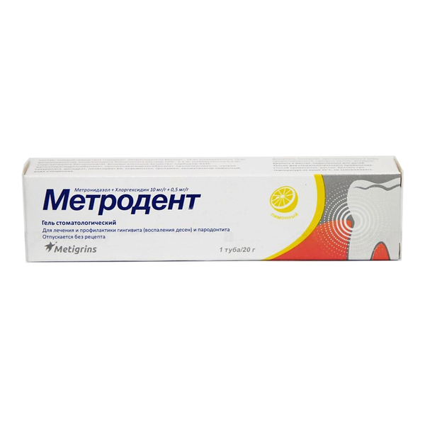 Метродент гель